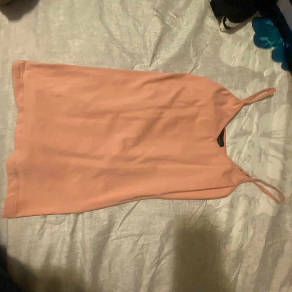 Pink tank top